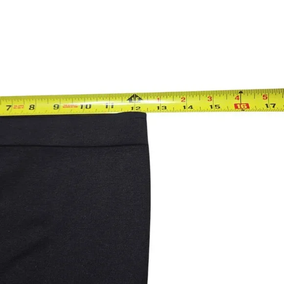 Spanx Leggings Womens Large Black Shapewear Activewear Tummy Control High Waist